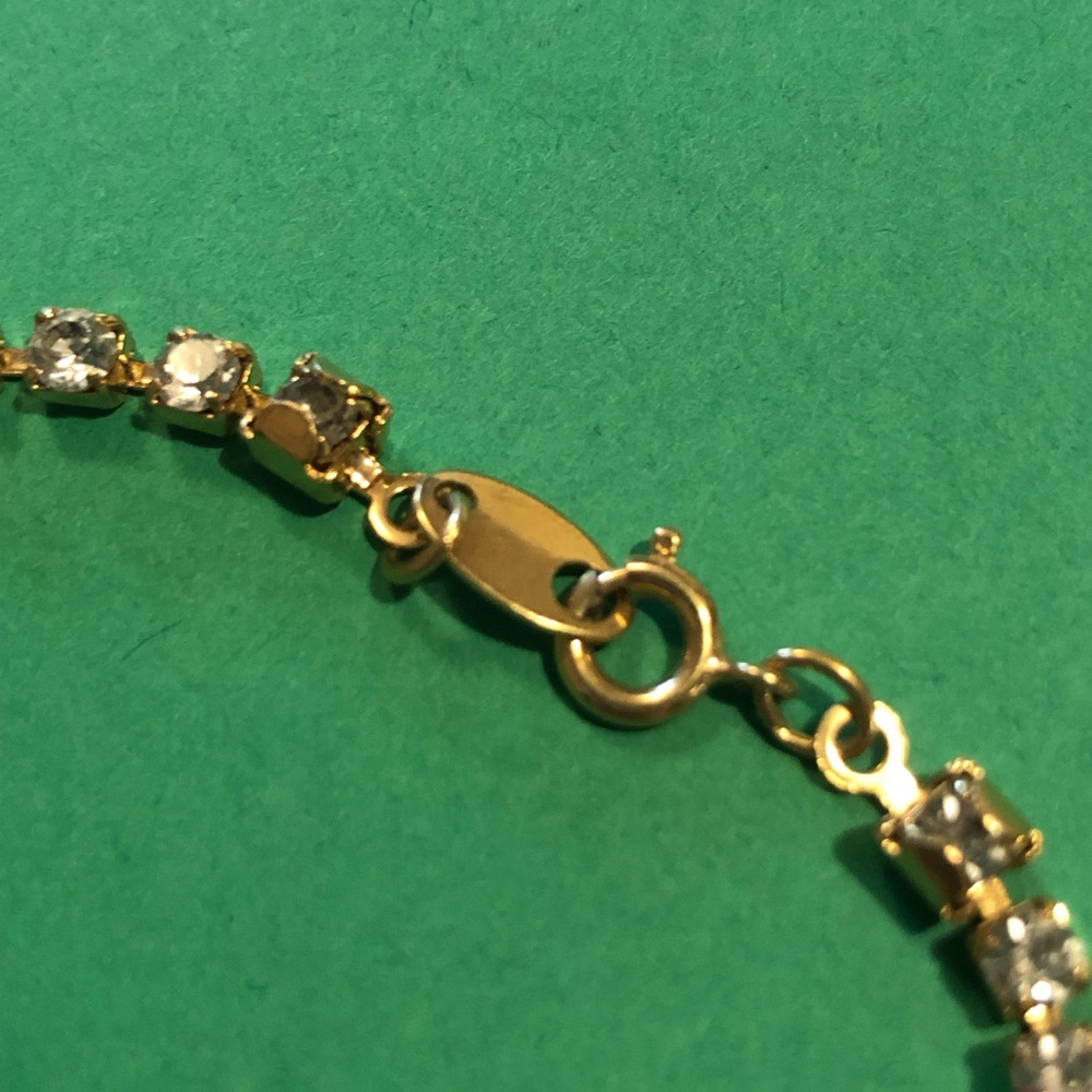 Vintage rhinestone bracelet - Picture 2 of 3